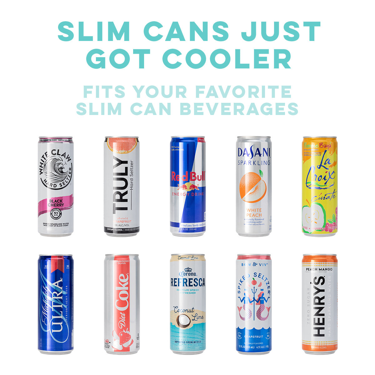 Swig 12oz Skinny Can Cooler