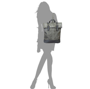 Buckle Flap Backpack Purse - Multiple Color Options