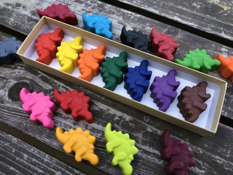 Dinosaur Crayons Gift Set
