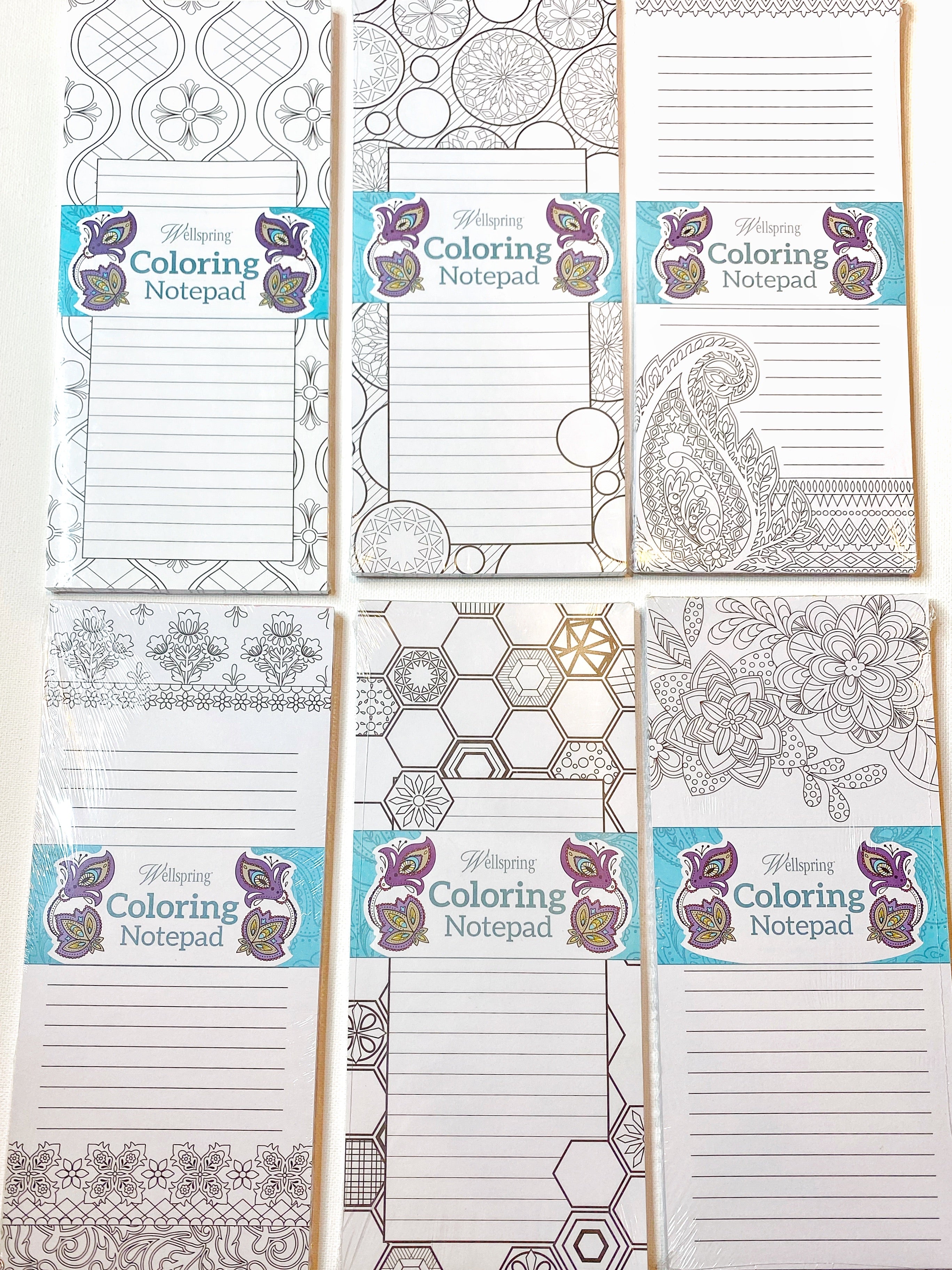 Notepad For Coloring Coloring Notepad – Style & Heart, Inc.