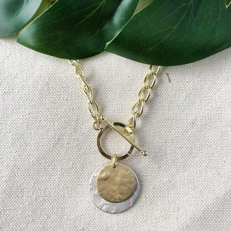 Gilded Moon Necklace