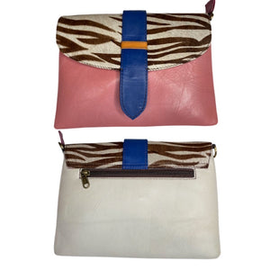 Open image in slideshow, Sutton Leather Crossbody Clutch
