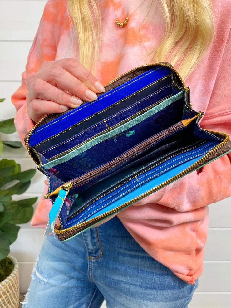 Gia Recycled Leather Wallet