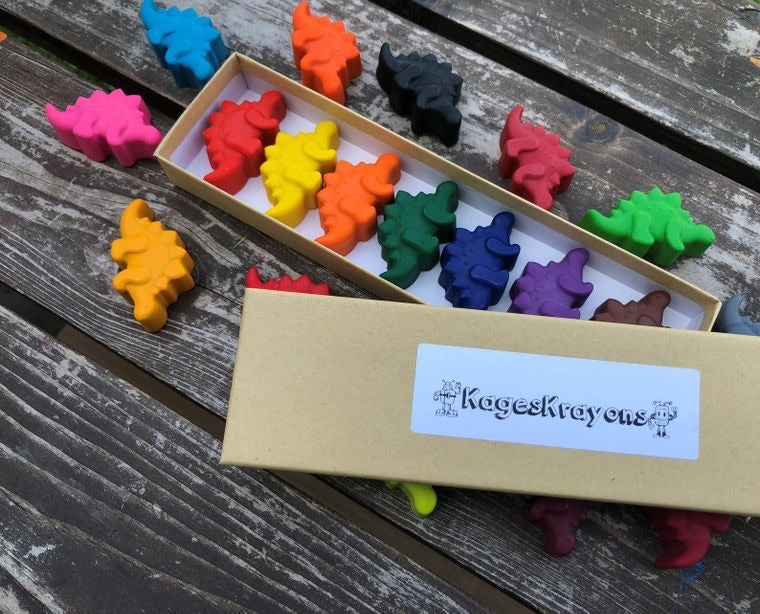 Dinosaur Crayons Gift Set